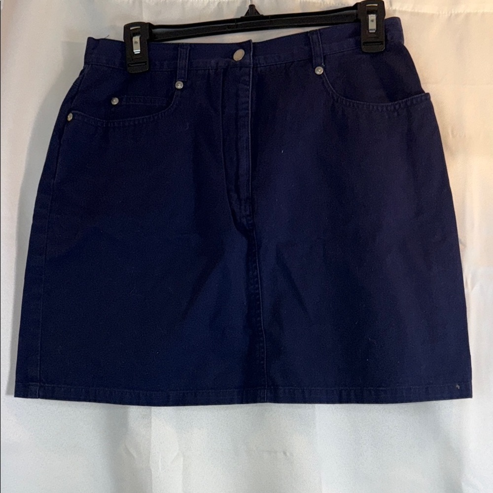 NAF NAF Black Mini Skirt Casual Work